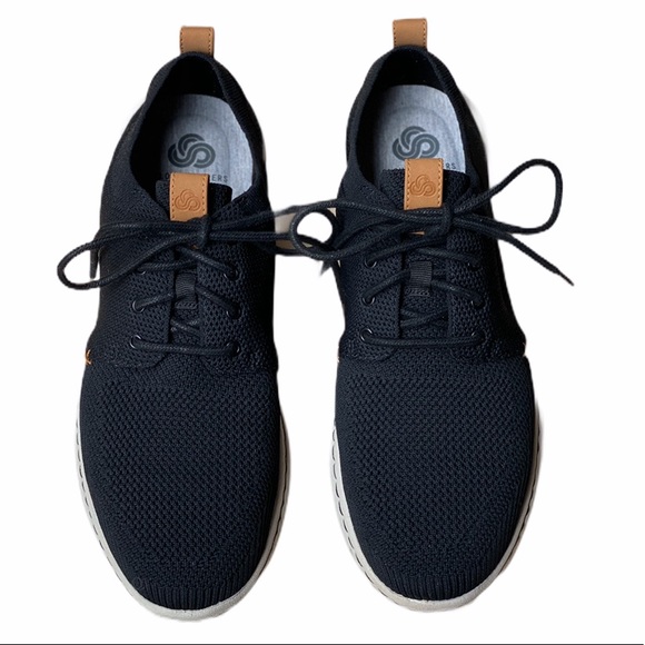 clarks cloudsteppers mens black